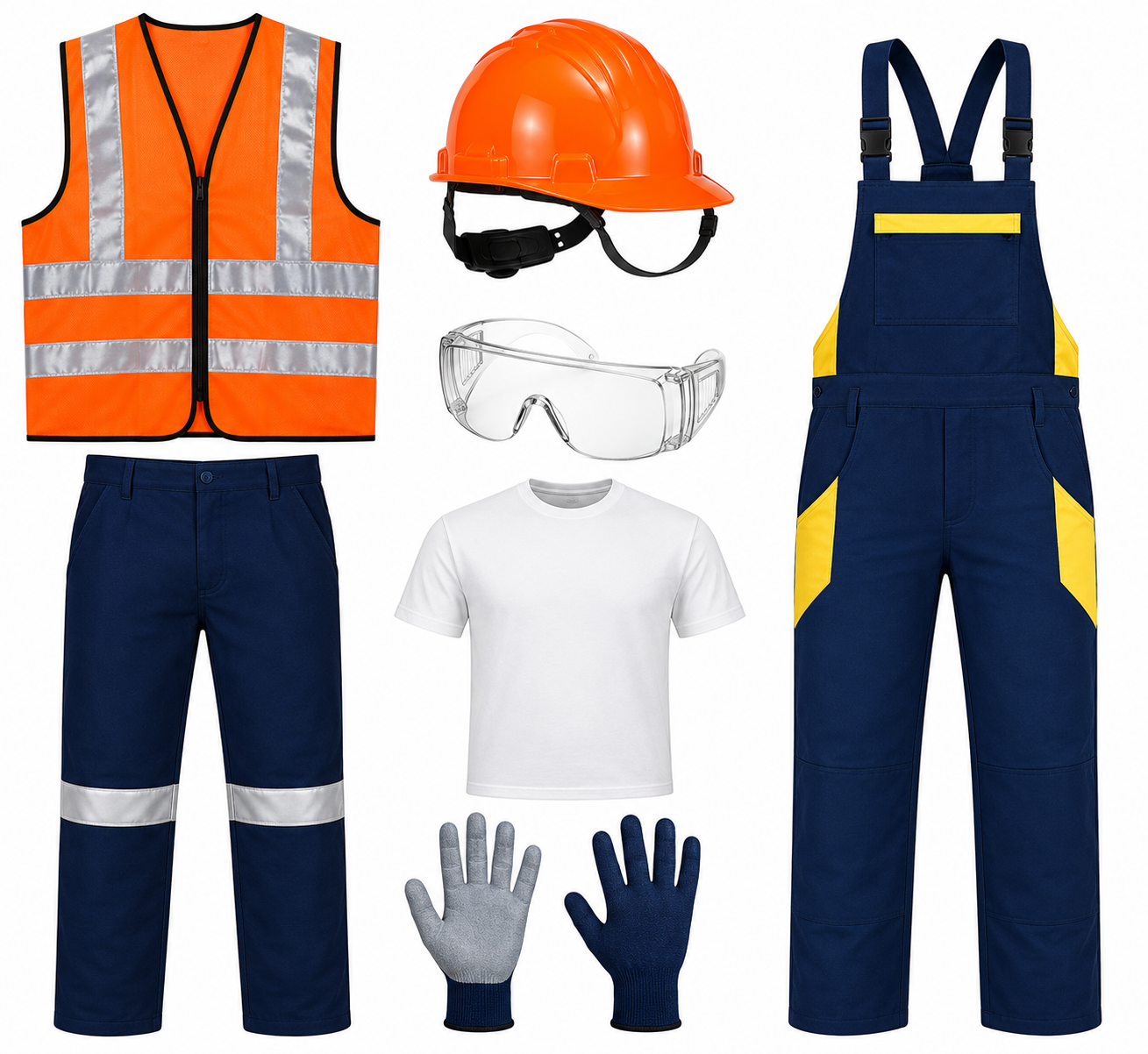 Overalls and industrial workwear